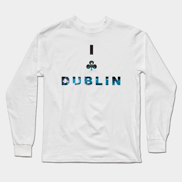 I Shamrock Dublin Long Sleeve T-Shirt by libs